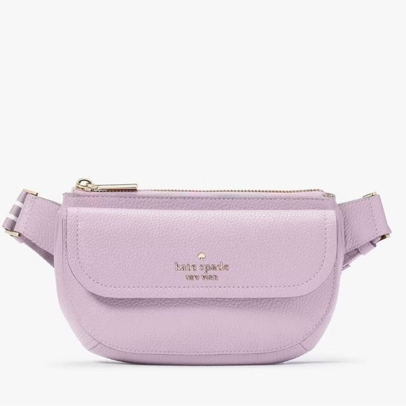 NWT Kate Spade Rosie Belt Bag in Violet Purple with Gold-Tone Hardware - Picture 3 of 14